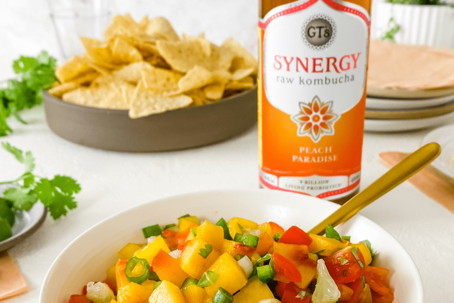 SYNERGY Peach Paradise Fresh Peach Salsa Recipe