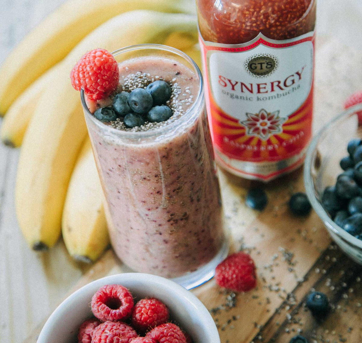 Raspberry Chia Smoothie