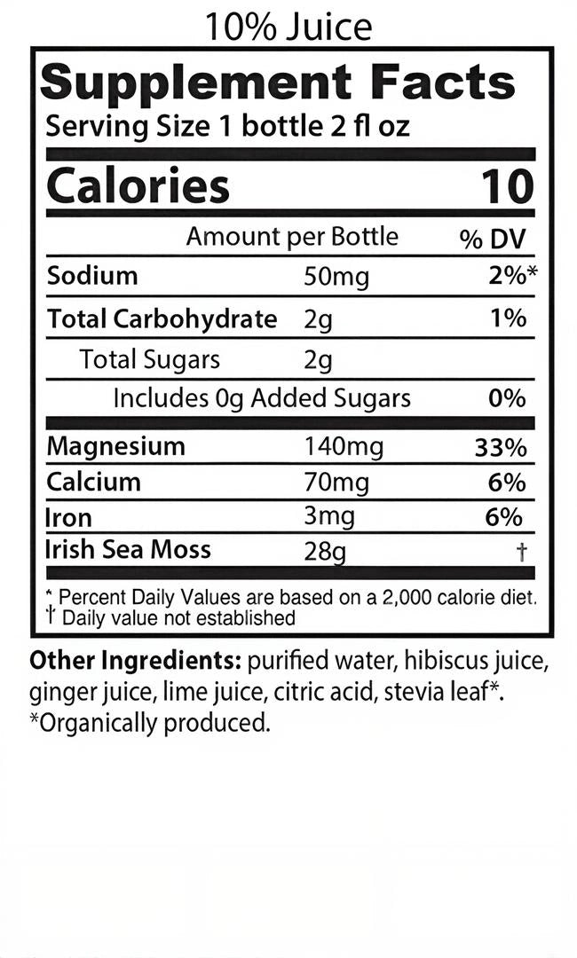 GT's Immortal, Sea Moss Shot